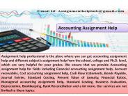 Accounting Assignment Help