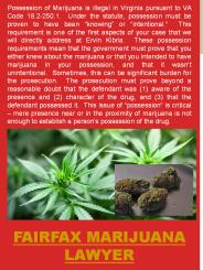 Fairfax Marijuana Lawyer