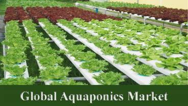 Global Aquaponics Market
