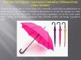Just how Are usually Commercial Umbrellas Different From Other Models PowerPoint PPT Presentation