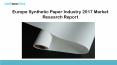 Europe Synthetic Paper Industry 2017 Market Research Report PowerPoint PPT Presentation