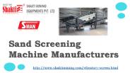 Sand Screening Machine Manufacturers (6)