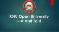 KNU Open University – A Visit To It PowerPoint PPT Presentation