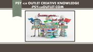 PSY 428 OUTLET creative knowledge /psy428outlet.com