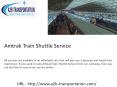 Amtrak Train Shuttle Service PowerPoint PPT Presentation