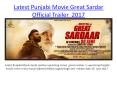 Great Sardar Official Trailer 2017 PowerPoint PPT Presentation