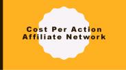 Cost Per Action Affiliate Network