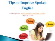 Spoken English Learning Tips from Knowledge Icon
