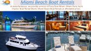 Miami Beach Boat Rentals - waterfantaseas.com