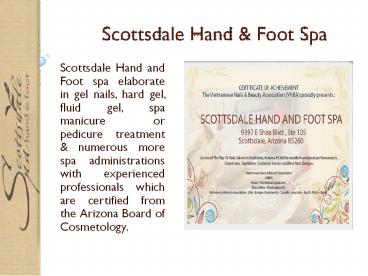 Experience Regarding To Nails Salon