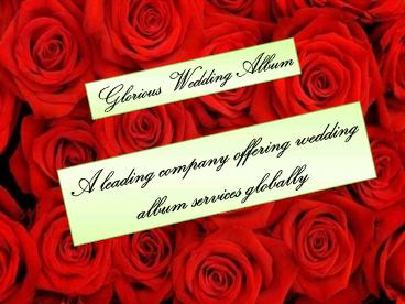 Top Wedding Album Dealer In India, UK, Australia, Canada