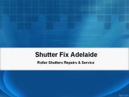 Roller Shutters Service Provider in Adelaide - Shutter Fix