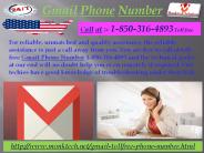 Gmail Phone Number – Unlimited, Unparallel and Unmatched 1-850-316-4893