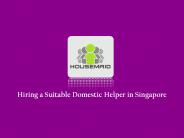 Domestic Helper in Singapore