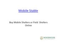 Field Shelters