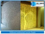 Different Architectual Acrylic Panels