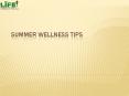 Summer Wellness Tips PowerPoint PPT Presentation