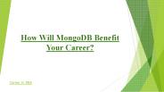 How will MongoDB benefit your career?