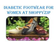 Women Diabetic Footwear at ShoppyZip