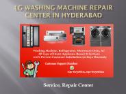 LG Washing Machine Repair Center in Hyderabad
