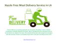 Meal Delivery Service to your Doorstep- Fitnesskitchenla PowerPoint PPT Presentation