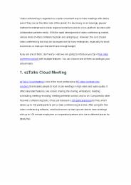 Top 4 Free Video Conferencing Tools