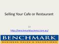 Selling Your Cafe or Restaurant