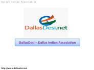 DallasDesi – Dallas Indian Association