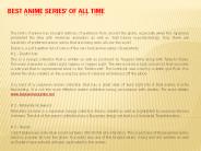 Best Anime Series' of All Time