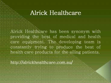 Hospital Bed Mattress Manufactured by Alrick Healthcare