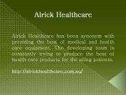 Hospital Bed Mattress Manufactured by Alrick Healthcare