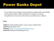 Five Tips on Maintaining Mobile Power Banks