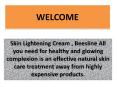 Best Skin whitening Cream PowerPoint PPT Presentation