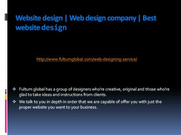 Website design | Web design company | Best website design