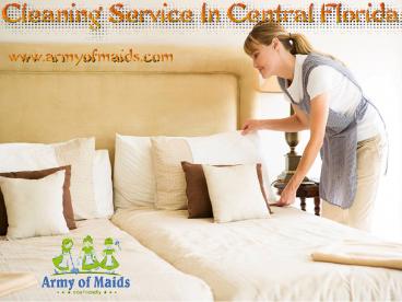 Cleaning Service In Central Florida