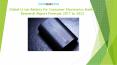 Global Li-ion Battery for Consumer Electronics Market Research Report Forecast 2017 to 2022 PowerPoint PPT Presentation