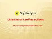 Certified Builders Christchurch