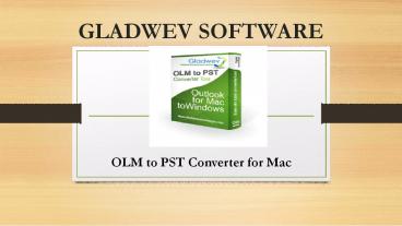 Olm to pst converter for mac