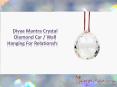 Crystal Diamond Car / Wall Hanging PowerPoint PPT Presentation