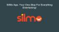 Silmo the best entertainment app PowerPoint PPT Presentation