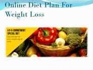 Weight Loss Diet Plan For Men