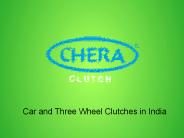 Car and Three Wheel Clutches in India