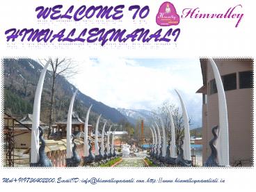 #tourist place in Manali 17 area for tour-himvalleymanalial