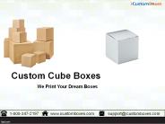 Cube Boxes | Custom Cube Boxes