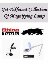 Get Different Collection Of Magnifying Lamp
