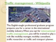 Traffic management - Wikipedia