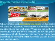 Home Decoration Service in NZ
