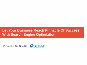 Seoat | Affordable Seo Agency