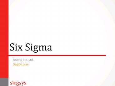 Six Sigma: Practice Quality to Boost Business Output