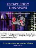 Real Escape Room Singapore PowerPoint PPT Presentation